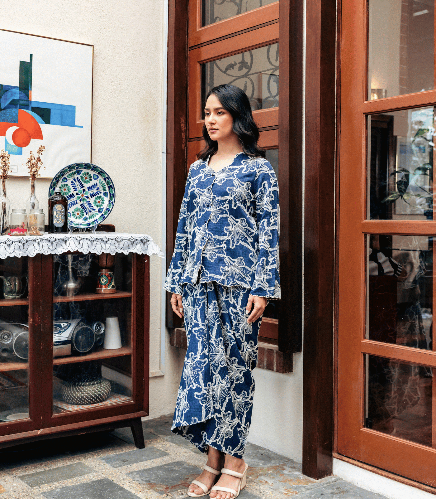 Serenity in Navy Blue